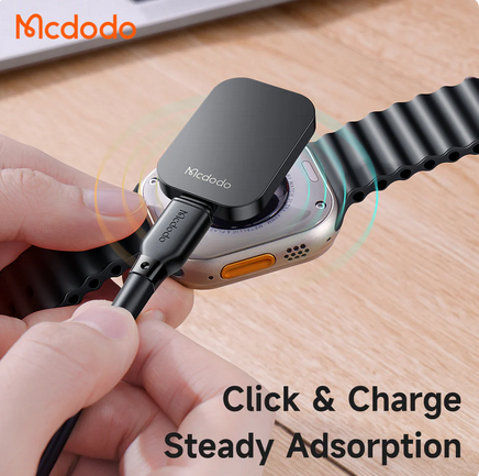 Mcdodo 206 Portable Transparent Wireless Charger for Apple Watch Mcdodo 206 Portable Transparent Wireless Charger for Apple Watch